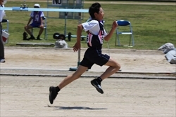 100m走の様子です