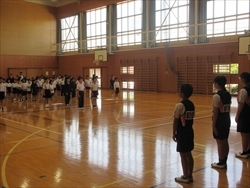 4年生児童のあいさつです