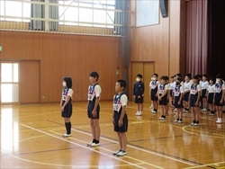 6年生児童のあいさつです