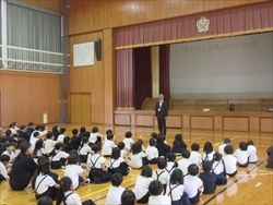 校長の話です