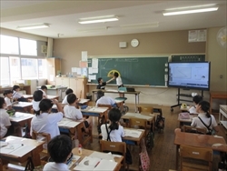 4年生の様子です