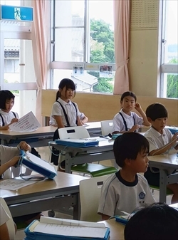 質問をしています