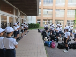 結団式の様子です