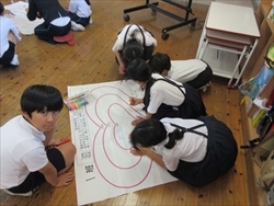 めあてを書いています。