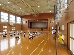 黄組の練習の様子です