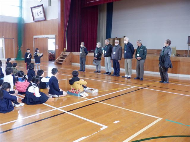 地域ボランティアさんと顔合わせ