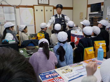 駐在所でお話を聞きました