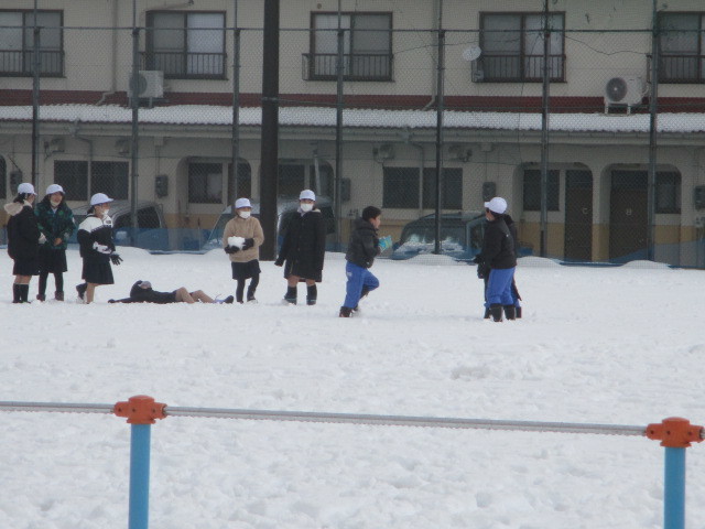 雪遊び１月２７日１