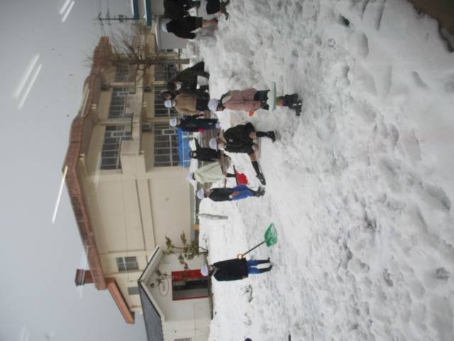 雪遊び１月２７日２