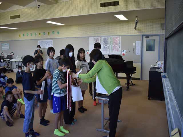 表彰の様子