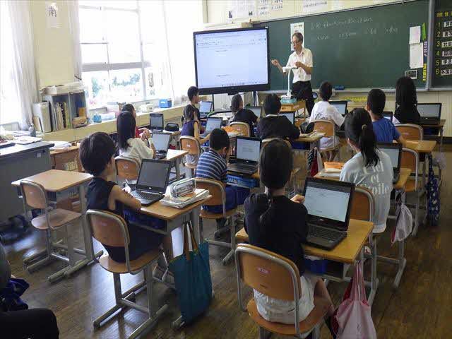 半日授業公開日2