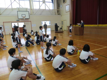 表彰の様子