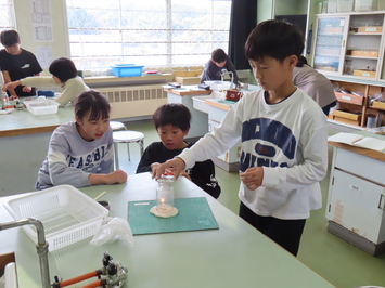 実験の様子