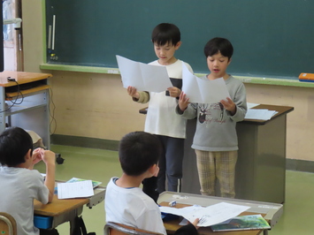 発表の様子３