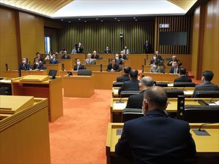 議場の様子