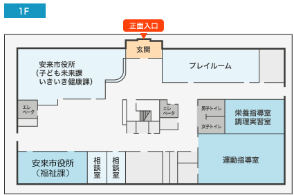 安来市健康福祉センター1階