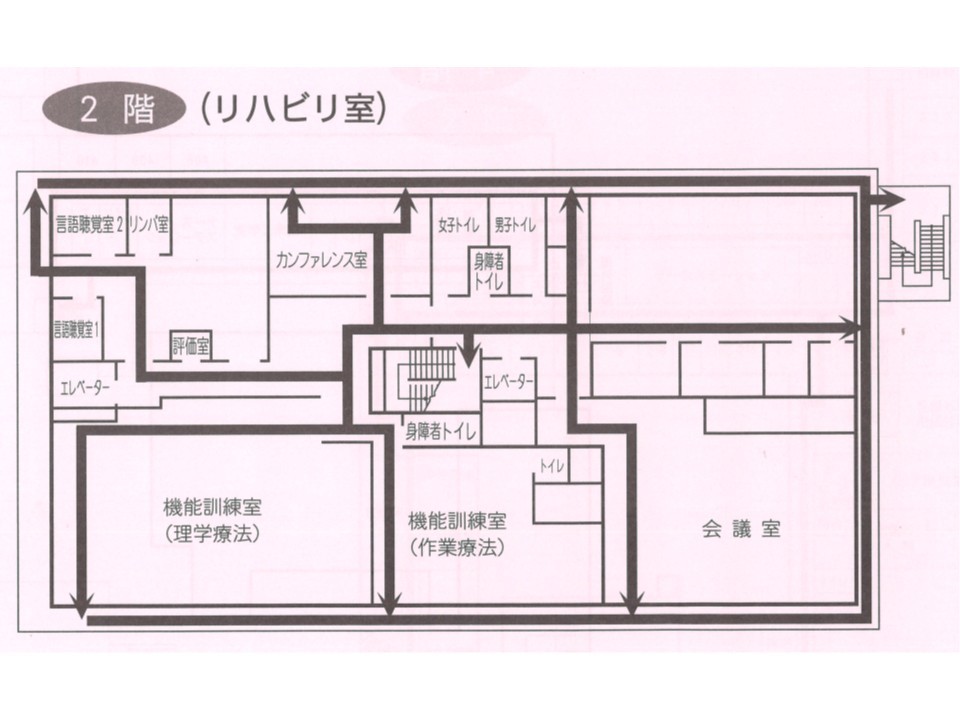 2階リハビリテーション室