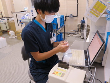 (写真10)水質管理の様子