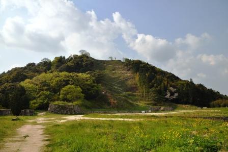 山中御殿よりのようす