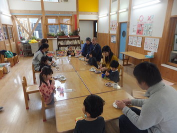 カフェの様子