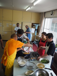 料理の様子