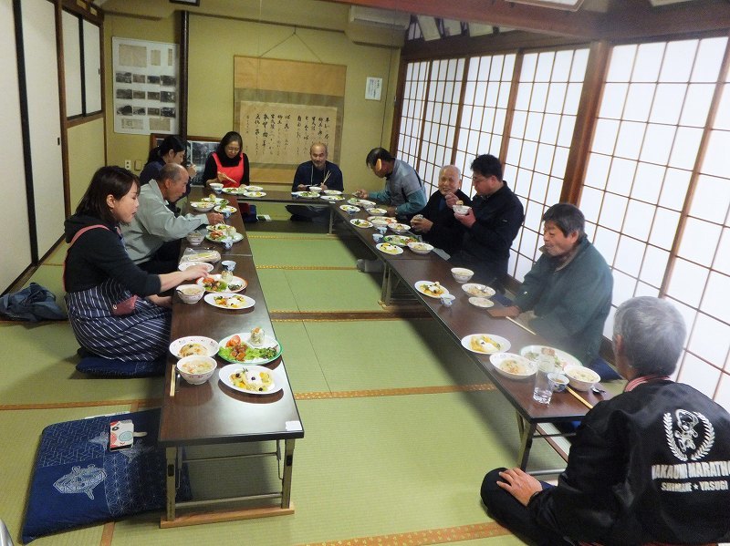 試食の様子