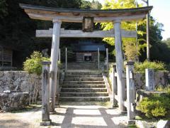 久米神社下の宮のようす