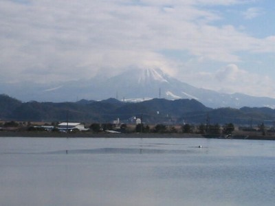 天気の良い日には、大山の絶景が望める写真