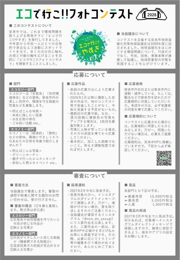 チラシの裏面