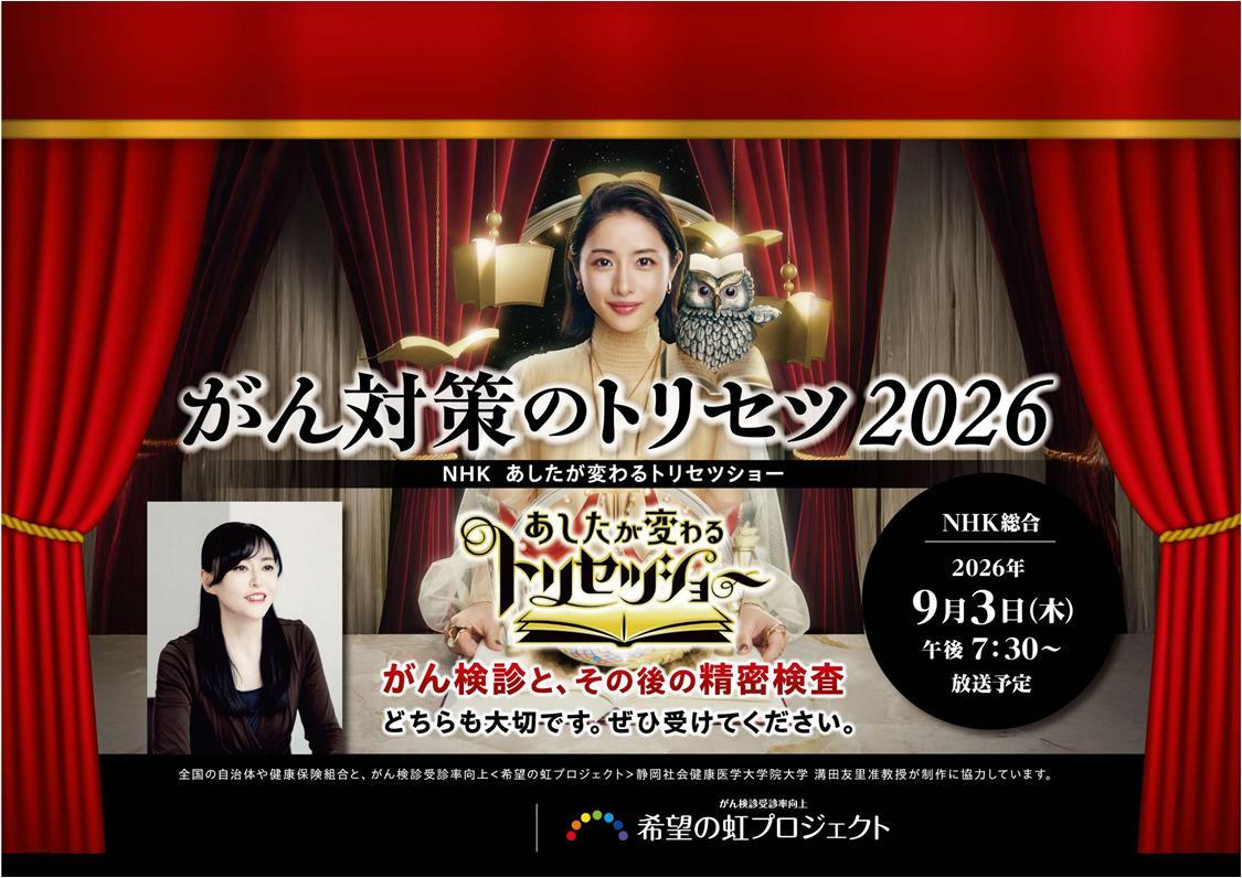 がん撲滅キャンペーン2026のポスターです