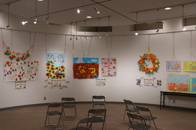 作品展示の様子です