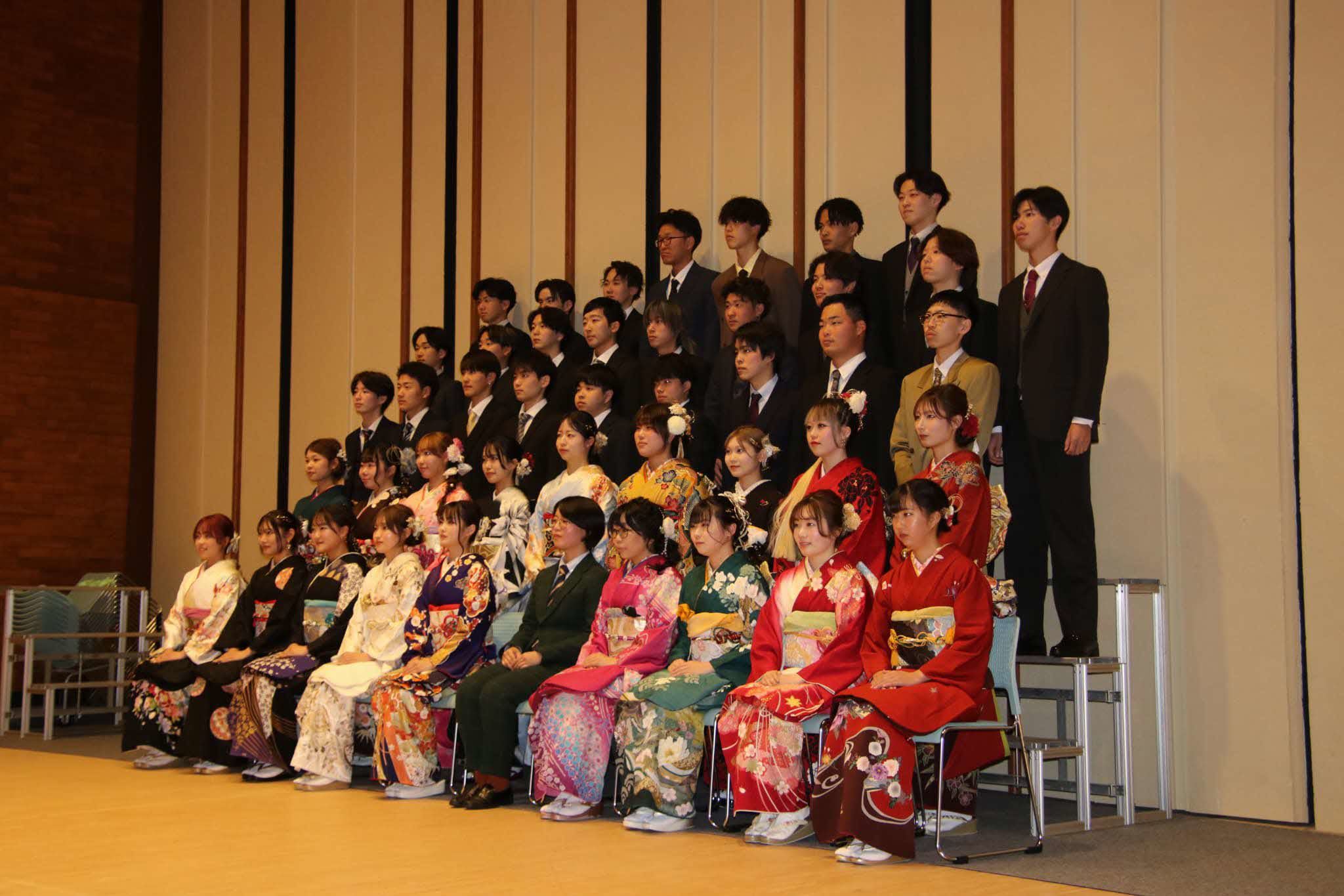 集合写真撮影の様子