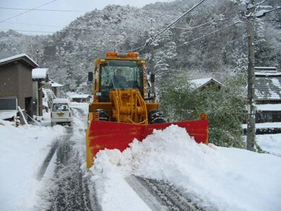 除雪の様子