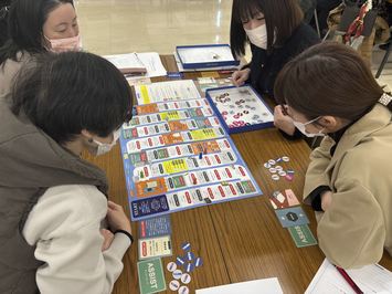 ボードゲーム体験の様子