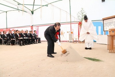 安全祈願祭・起工式