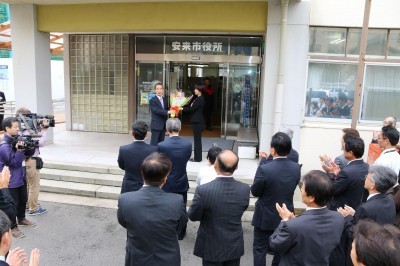 近藤市長3期目スタート